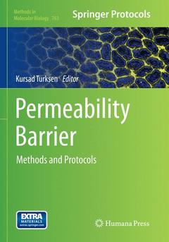 Couverture de l’ouvrage Permeability Barrier