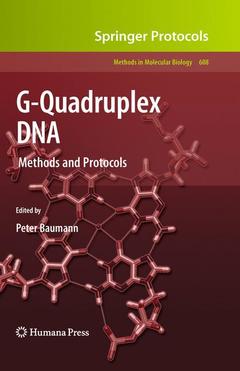 Couverture de l’ouvrage G-Quadruplex DNA