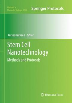 Couverture de l’ouvrage Stem Cell Nanotechnology
