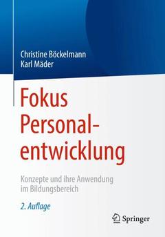 Couverture de l’ouvrage Fokus Personalentwicklung