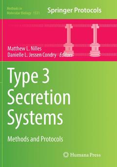 Couverture de l’ouvrage Type 3 Secretion Systems
