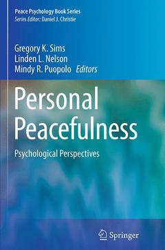 Couverture de l’ouvrage Personal Peacefulness