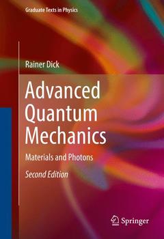 Cover of the book Advanced Quantum Mechanics