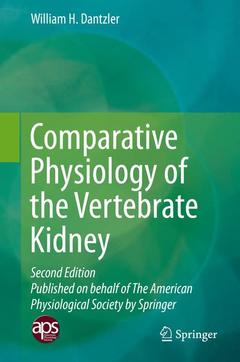 Couverture de l’ouvrage Comparative Physiology of the Vertebrate Kidney