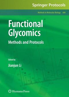 Couverture de l’ouvrage Functional Glycomics