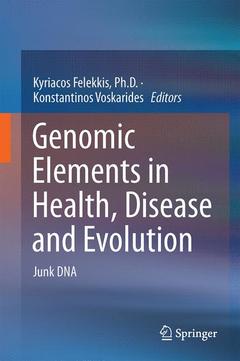 Couverture de l’ouvrage Genomic Elements in Health, Disease and Evolution