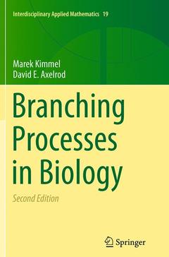 Couverture de l’ouvrage Branching Processes in Biology