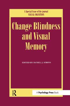 Cover of the book Change Blindness and Visual Memory
