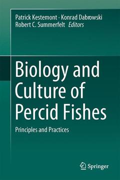 Couverture de l’ouvrage Biology and Culture of Percid Fishes