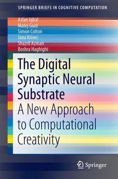 Couverture de l’ouvrage The Digital Synaptic Neural Substrate