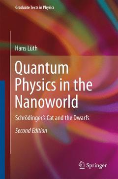Couverture de l’ouvrage Quantum Physics in the Nanoworld