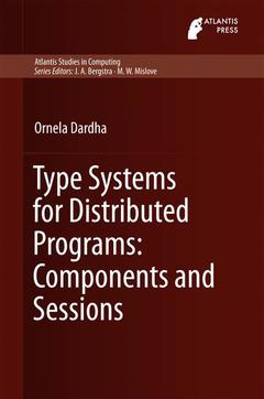 Cover of the book Type Systems for Distributed Programs: Components and Sessions