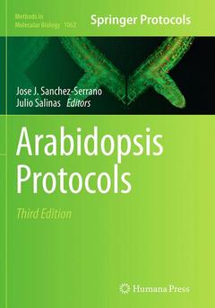 Couverture de l’ouvrage Arabidopsis Protocols