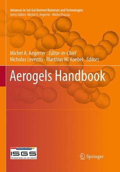 Cover of the book Aerogels Handbook