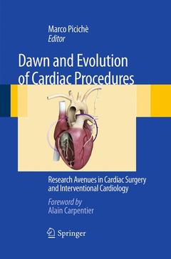 Couverture de l’ouvrage Dawn and Evolution of Cardiac Procedures