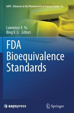 Couverture de l’ouvrage FDA Bioequivalence Standards