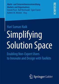 Couverture de l’ouvrage Simplifying Solution Space 