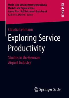 Couverture de l’ouvrage Exploring Service Productivity