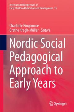 Couverture de l’ouvrage Nordic Social Pedagogical Approach to Early Years