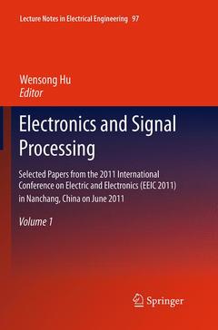 Couverture de l’ouvrage Electronics and Signal Processing