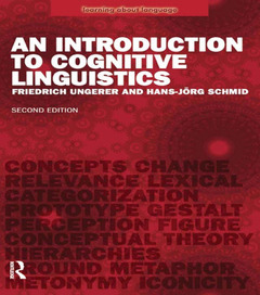 Cover of the book An Introduction to Cognitive Linguistics