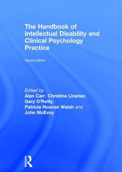 Couverture de l’ouvrage The Handbook of Intellectual Disability and Clinical Psychology Practice