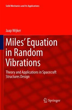 Couverture de l’ouvrage Miles' Equation in Random Vibrations
