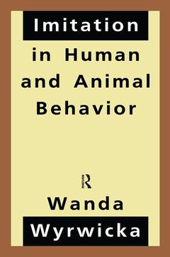 Couverture de l’ouvrage Imitation in Human and Animal Behavior
