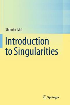 Couverture de l’ouvrage Introduction to Singularities