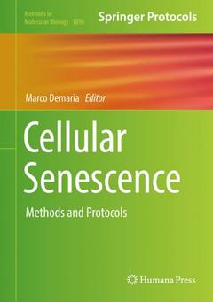 Couverture de l’ouvrage Cellular Senescence