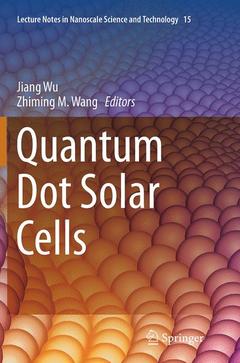 Couverture de l’ouvrage Quantum Dot Solar Cells