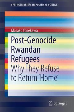 Cover of the book Post-Genocide Rwandan Refugees