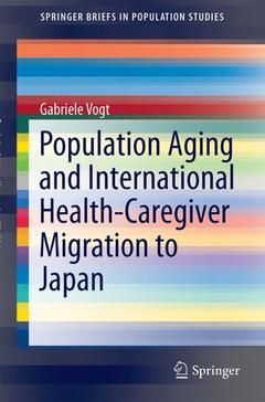 Couverture de l’ouvrage Population Aging and International Health-Caregiver Migration to Japan
