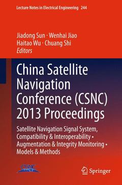 Cover of the book China Satellite Navigation Conference (CSNC) 2013 Proceedings