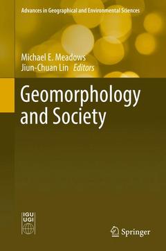 Couverture de l’ouvrage Geomorphology and Society