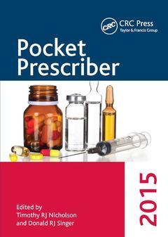 Couverture de l’ouvrage Pocket Prescriber 2015