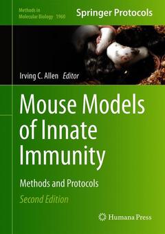 Couverture de l’ouvrage Mouse Models of Innate Immunity