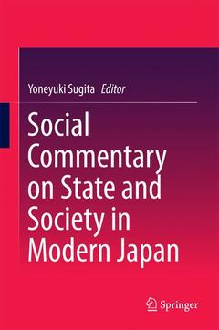 Couverture de l’ouvrage Social Commentary on State and Society in Modern Japan
