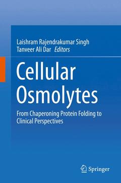 Couverture de l’ouvrage Cellular Osmolytes