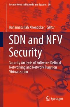 Couverture de l’ouvrage SDN and NFV Security