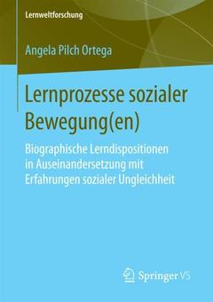 Couverture de l’ouvrage Lernprozesse sozialer Bewegung(en)