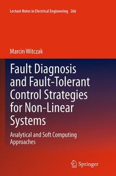 Couverture de l’ouvrage Fault Diagnosis and Fault-Tolerant Control Strategies for Non-Linear Systems