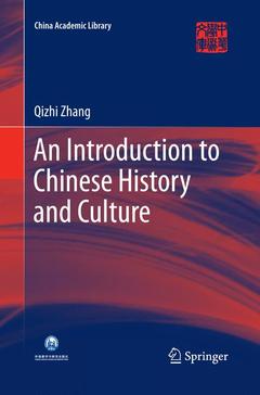 Couverture de l’ouvrage An Introduction to Chinese History and Culture