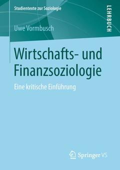 Couverture de l’ouvrage Wirtschafts- und Finanzsoziologie