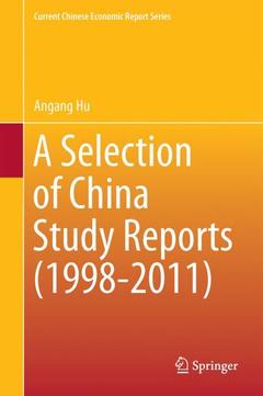 Cover of the book A Selection of China Study Reports (1998-2011)