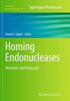 Couverture de l’ouvrage Homing Endonucleases