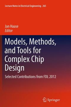 Couverture de l’ouvrage Models, Methods, and Tools for Complex Chip Design