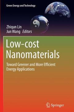 Couverture de l’ouvrage Low-cost Nanomaterials