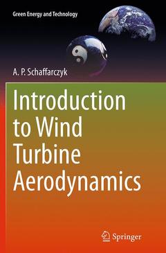 Couverture de l’ouvrage Introduction to Wind Turbine Aerodynamics