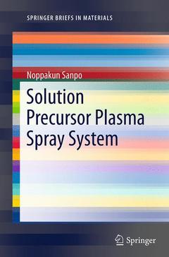 Couverture de l’ouvrage Solution Precursor Plasma Spray System